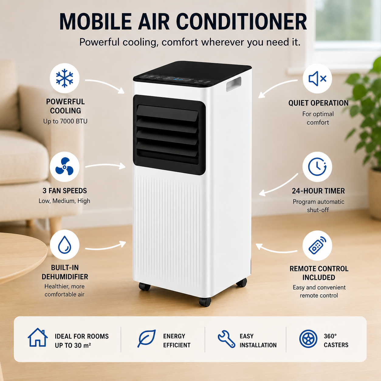 Mobile air-conditioner