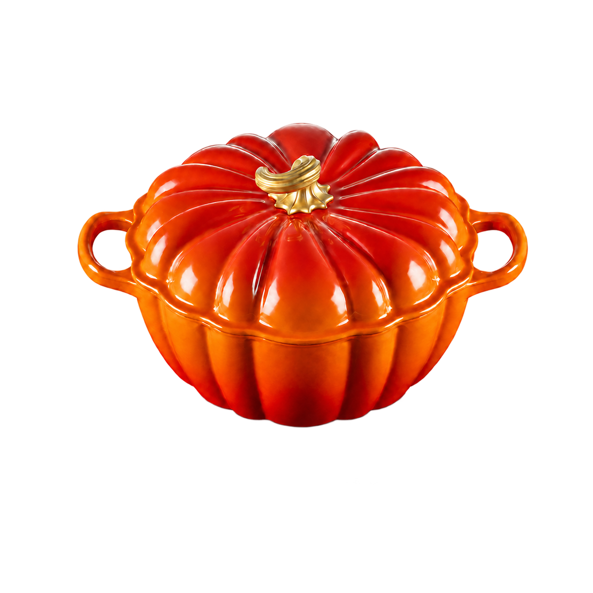 Cocotte Citrouille en fonte émaillée