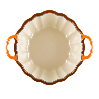 Cocotte Citrouille en fonte émaillée
