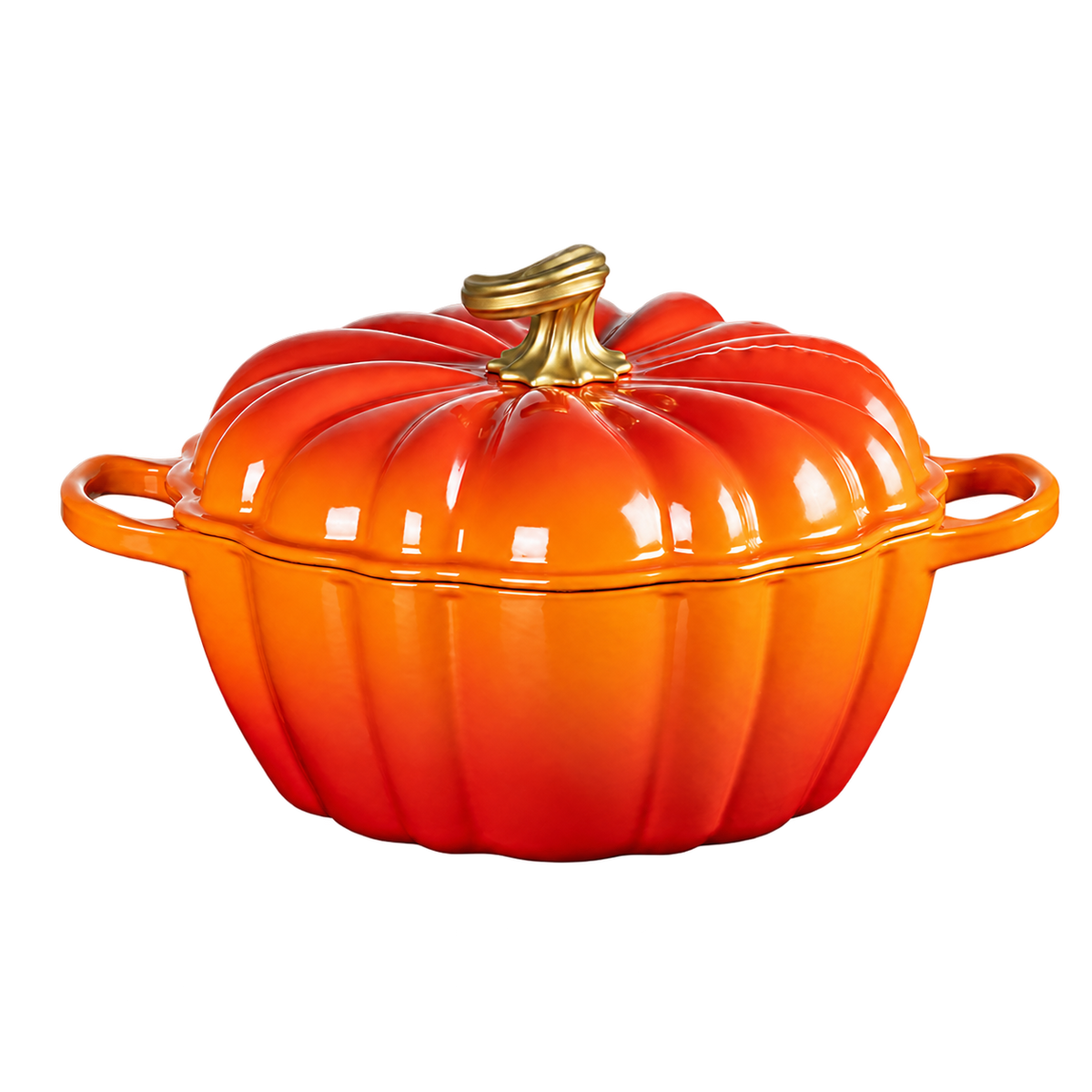Cocotte Citrouille en fonte émaillée