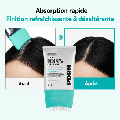 Sérum capillaire PDRN Reedle Shot avec applicateur-brosse