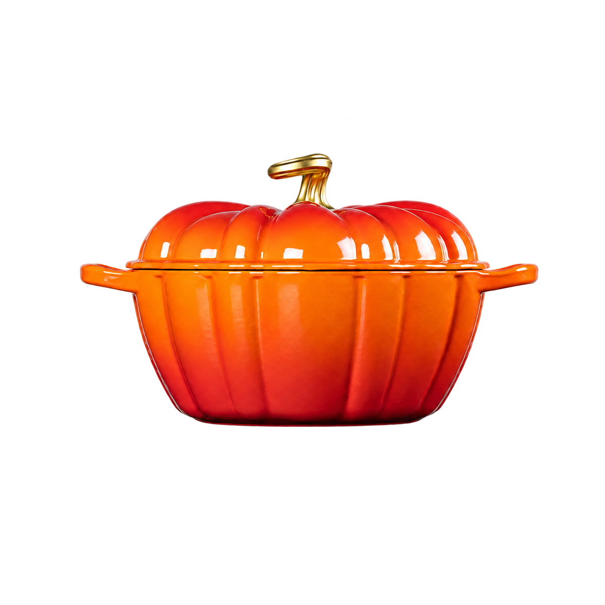 Cocotte Citrouille en fonte émaillée
