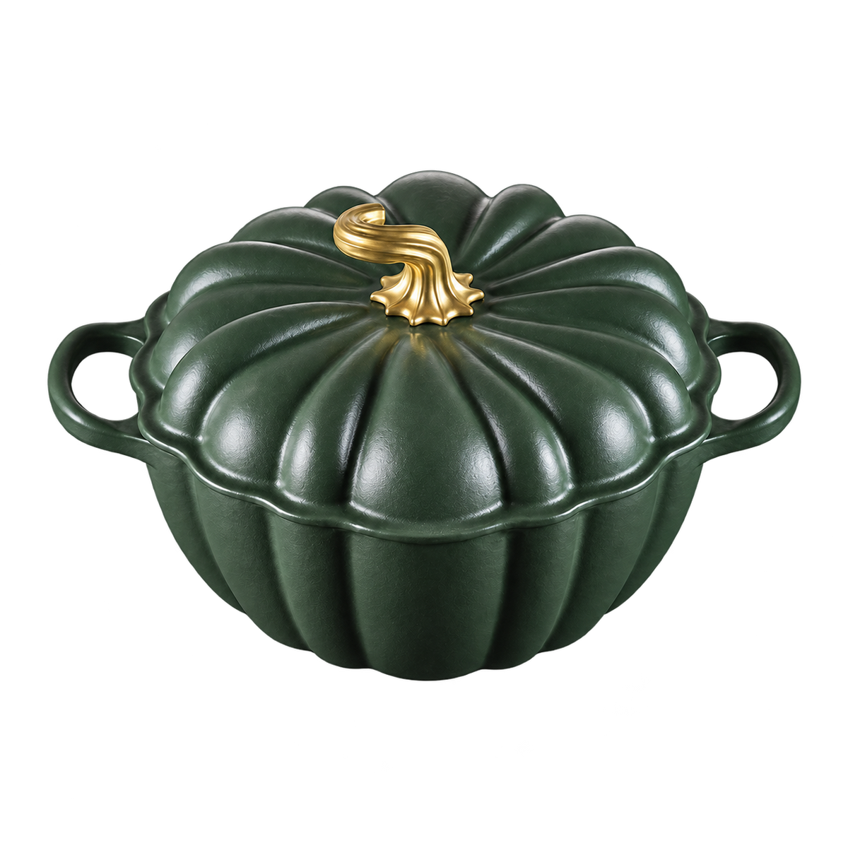 Cocotte Citrouille en fonte émaillée