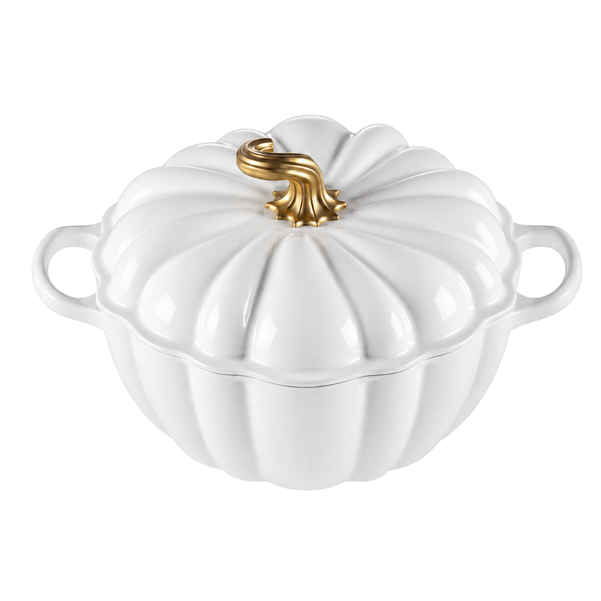 Cocotte Citrouille en fonte émaillée