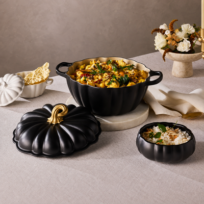 Cocotte Citrouille en fonte émaillée