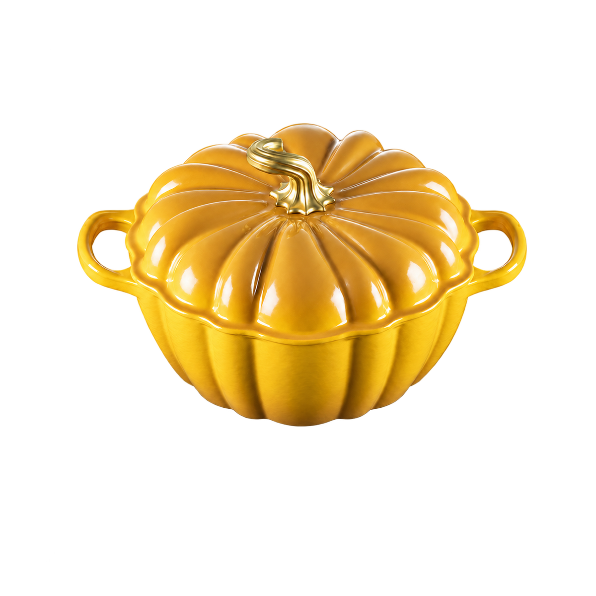 Cocotte Citrouille en fonte émaillée