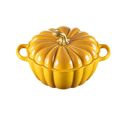 Cocotte Citrouille en fonte émaillée