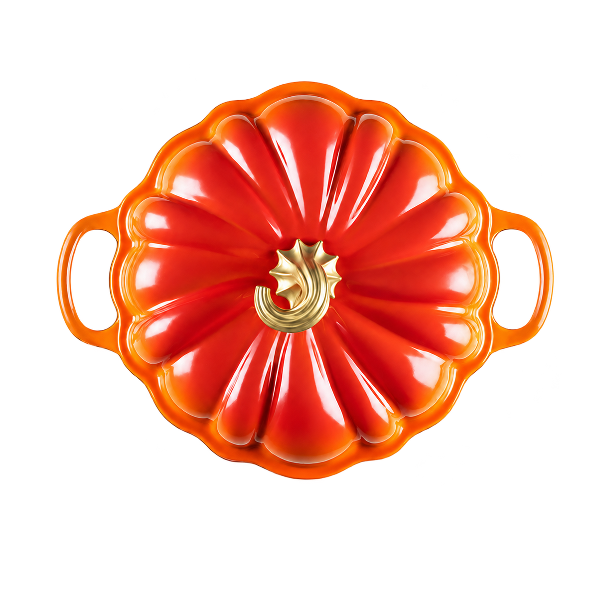 Cocotte Citrouille en fonte émaillée