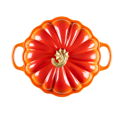 Cocotte Citrouille en fonte émaillée