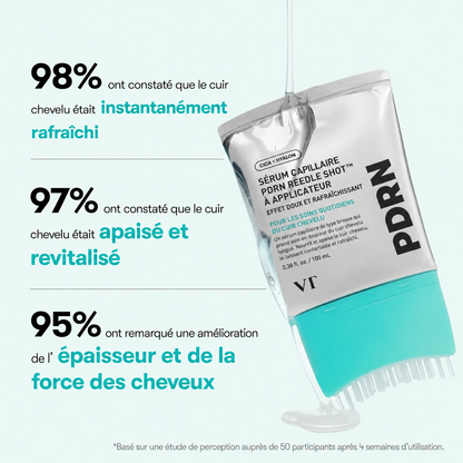 Sérum capillaire PDRN Reedle Shot avec applicateur-brosse