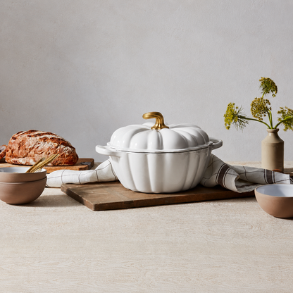 Cocotte Citrouille en fonte émaillée